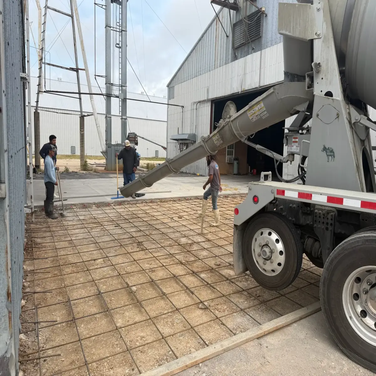Concrete Demolition in Waco, TX photo 1: Commercial Slab Pour in Central Texas