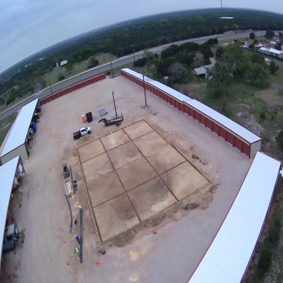 Concrete Demolition in Waco, TX photo 4: Commercial Slab Pour in Central Texas