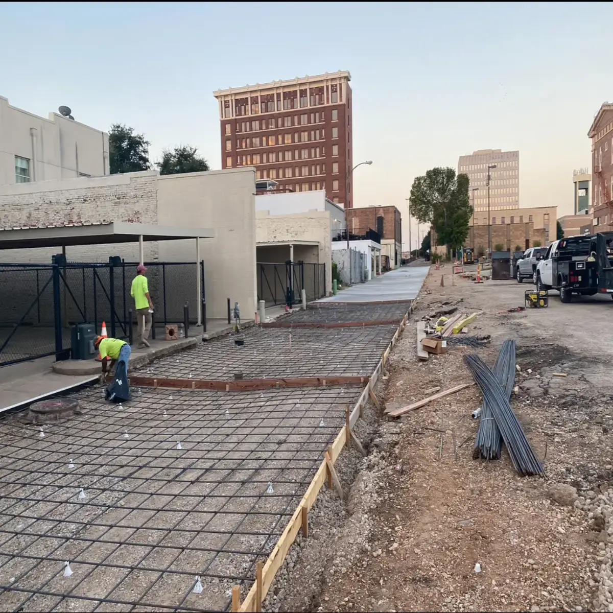 Concrete Demolition in Waco, TX photo 5: Commercial Slab Pour in Central Texas