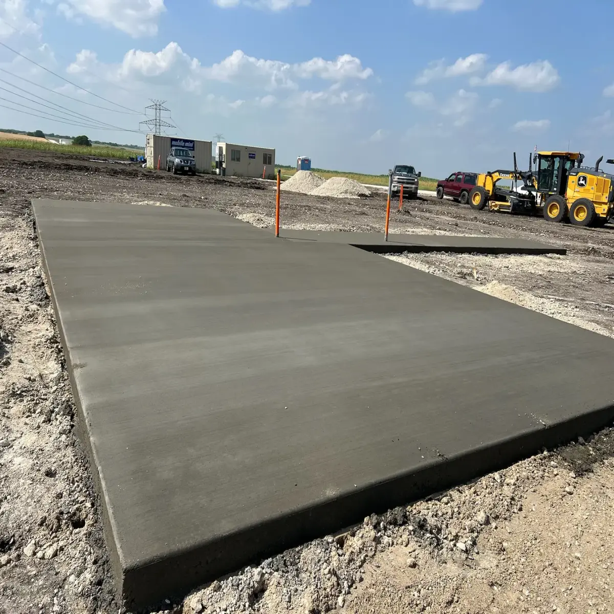 Concrete Demolition in Waco, TX photo 6: Commercial Slab Pour in Central Texas