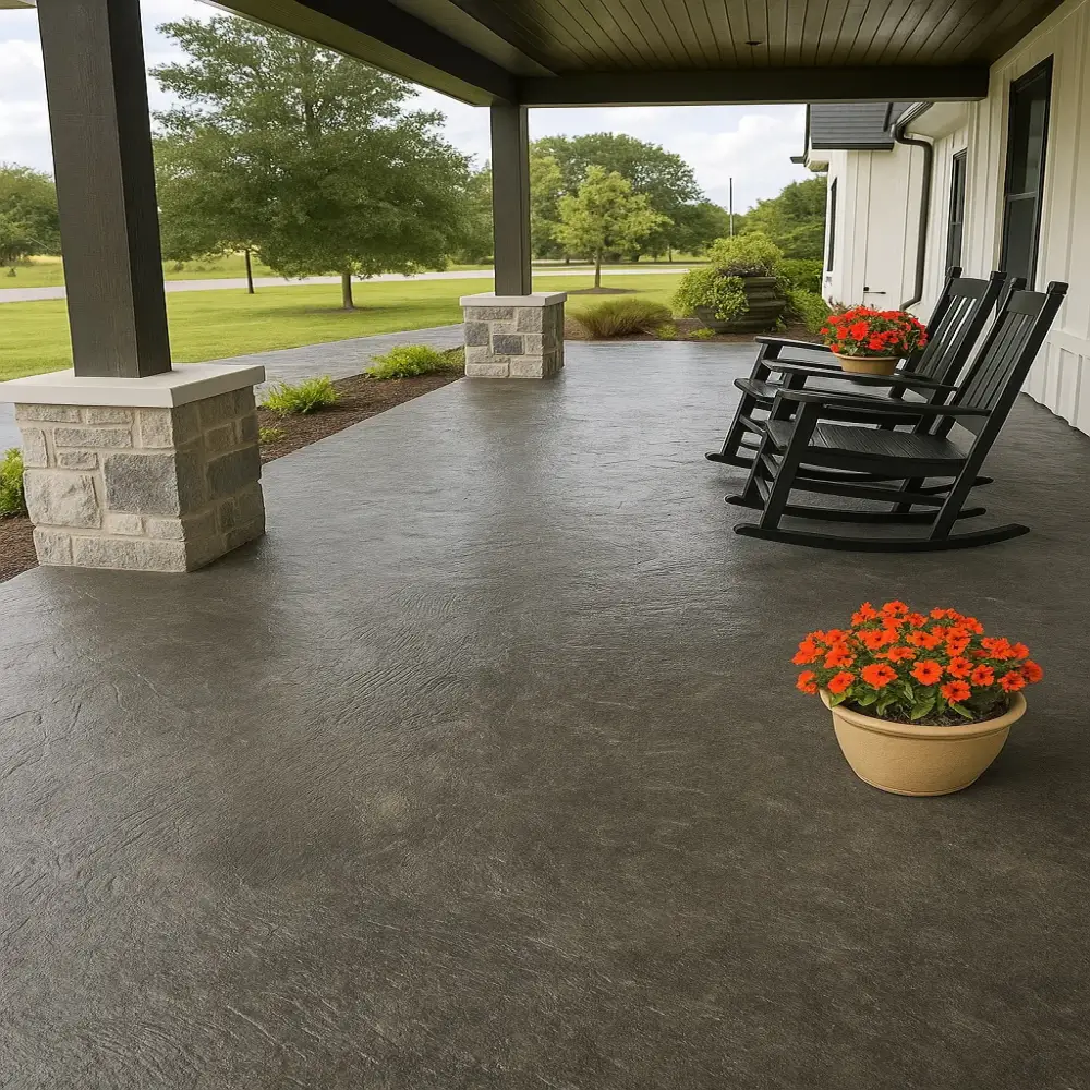 Concrete Patios in Waco, TX photo 5: Covered Patio Flatwork in Waco Area