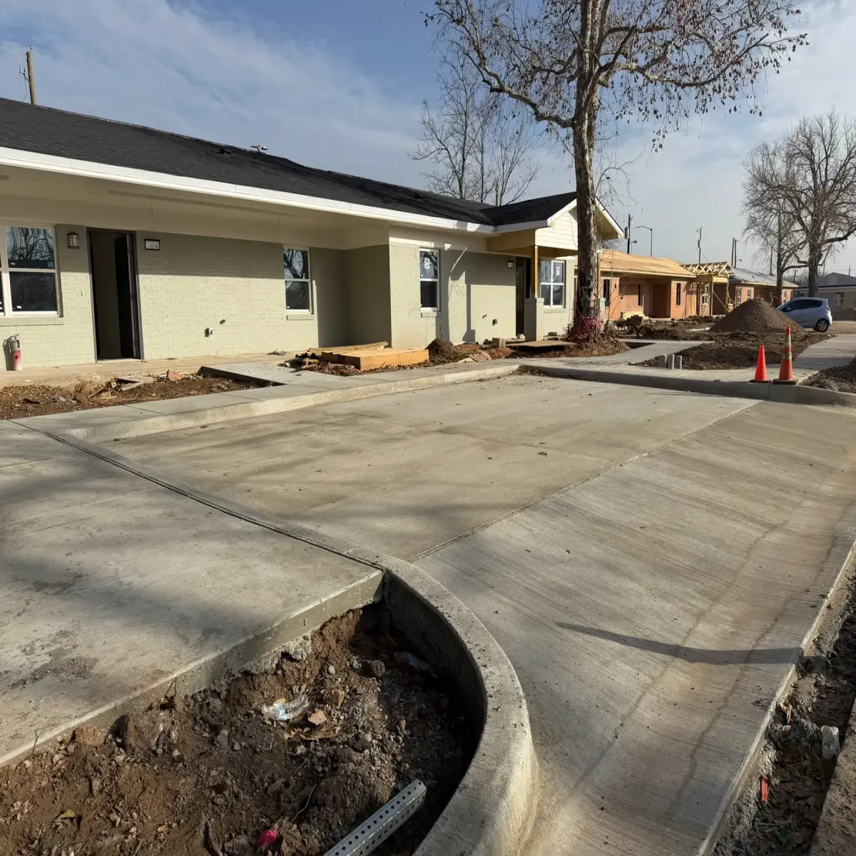 Concrete Driveways in Waco, TX photo 1: Residential Driveway Slabs in McLennan County, TX
