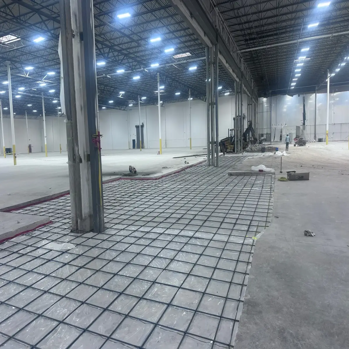 Concrete Foundations in Waco, TX photo 6: Shop Foundation and Interior Slab in Central Texas