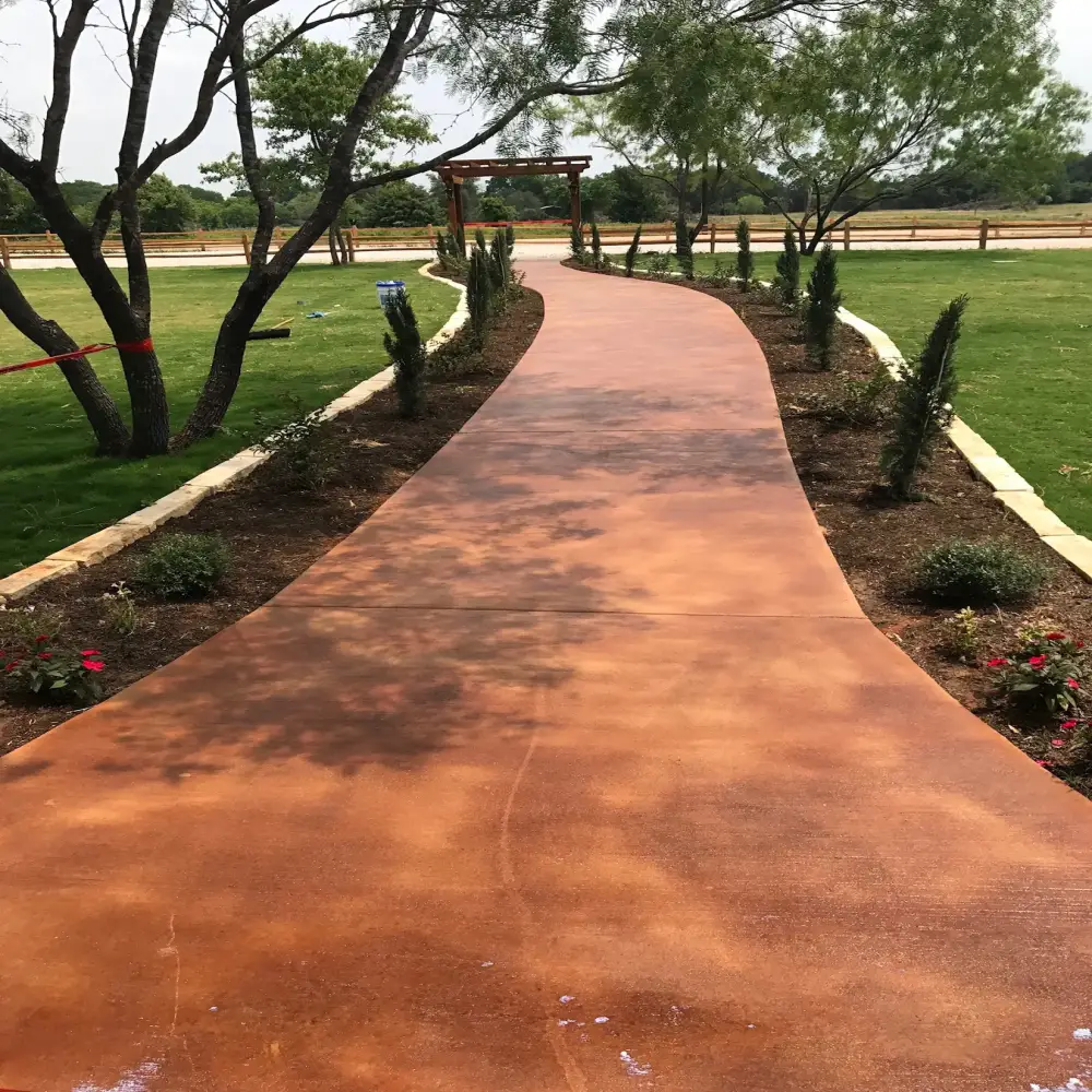 Concrete Patios in Waco, TX photo 7: Stamped and Decorative Concrete in Central Texas