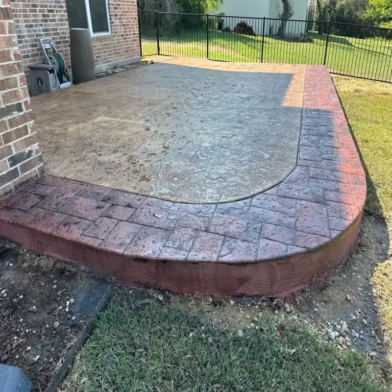 Stamped Concrete in Waco, TX photo 4: Stamped and Decorative Concrete in Central Texas