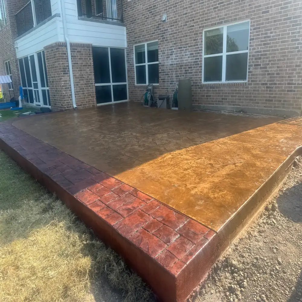 Stamped Concrete in Waco, TX photo 5: Stamped and Decorative Concrete in Central Texas